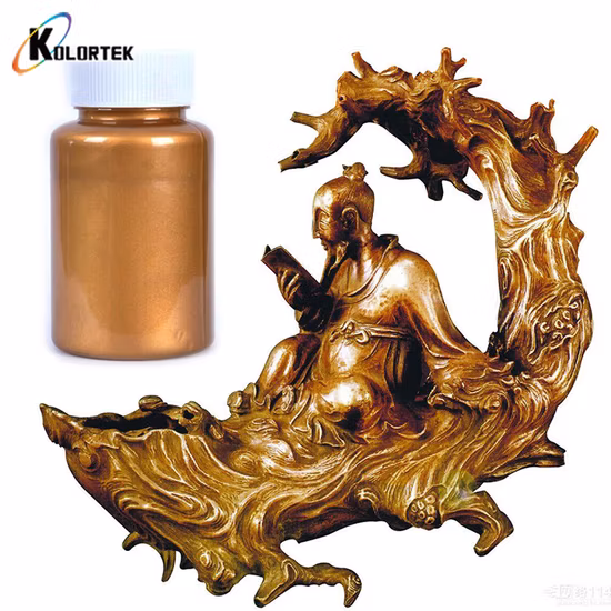 Metallic High Gloss Pigment Copper Powder for Fabric Printing, Wallpaper Coating, Painting