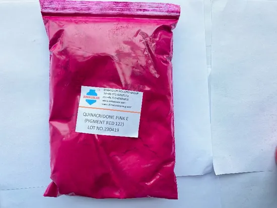 Pigment Chinacridon Pink E Pigment Red 122 Kunststofftinte Textilfarbenbeschichtung