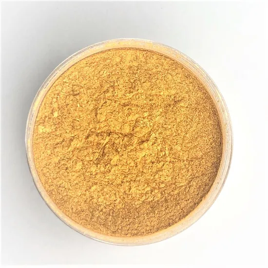 Perlglanzpigmente P806 Goldglanzeffekte Helles Gold für Kunststoff-Glimmerpulver 306 Kosmetisches Beschichtungspulver Perle