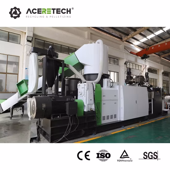 PVB-Folien-Kunststoff-Recycling-HDPE-Granulat-Herstellungsmaschine